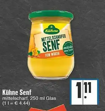 Edeka Kühne senf Angebot