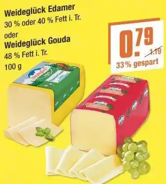 V Markt Weideglück edamer oder gouda Angebot