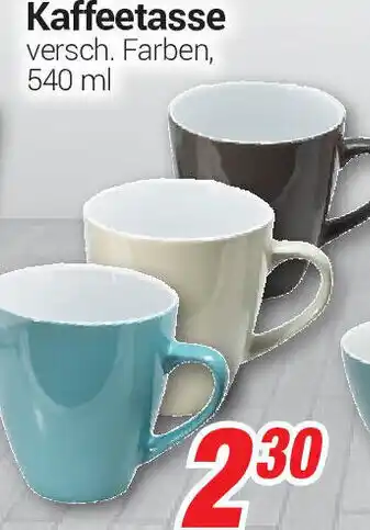 CENTERSHOP Kaffeetasse 540ml Angebot