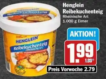 Hit Henglein Reibekuchenteig 1000 g Eimer Angebot