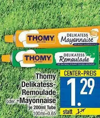 Marktkauf Thomy Delikatess Remoulade Oder Mayonnaise Angebot