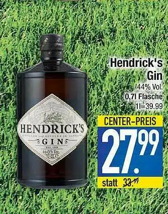 Marktkauf Hendrick's Gin Angebot