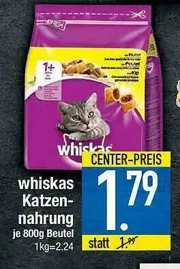 Marktkauf Whiskas Katzennahrung Angebot