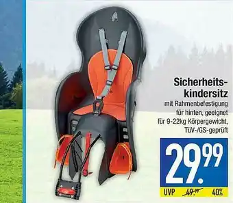 Marktkauf Sicherheits Kindersitz Angebot