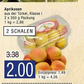 Marktkauf Aprikosen Angebot