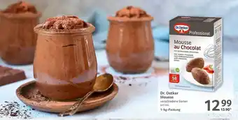 Selgros Dr oetker mousse Angebot