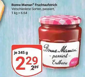 Globus Bonne maman fruchtaufstrich Angebot