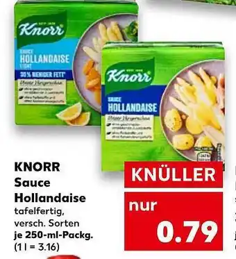 Kaufland Knorr sauce hollandaise Angebot