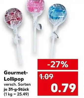 Kaufland Gourmet-lollipop Angebot