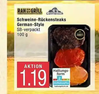 Marktkauf Gutfleisch Schweine-rückensteaks German-style Angebot