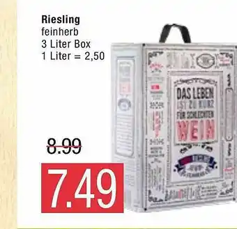 Marktkauf Riesling Angebot