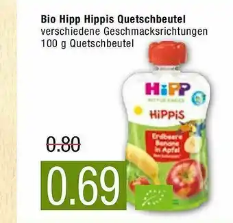 Marktkauf Bio Hipp Hippis Quetschbeutel Angebot