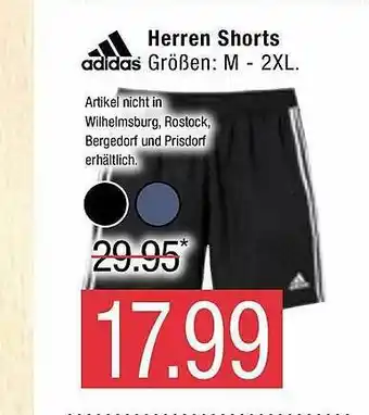 Marktkauf Adidas Herren Shorts Angebot