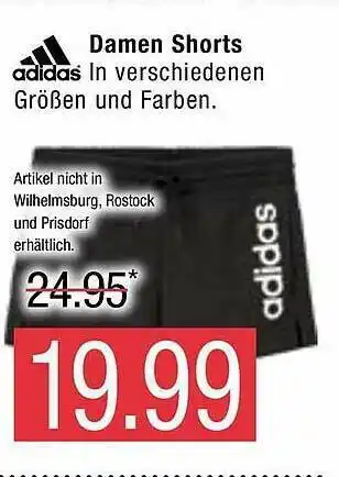 Marktkauf Adidas Damen Shorts Angebot