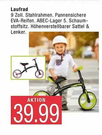 Marktkauf Laufrad Angebot