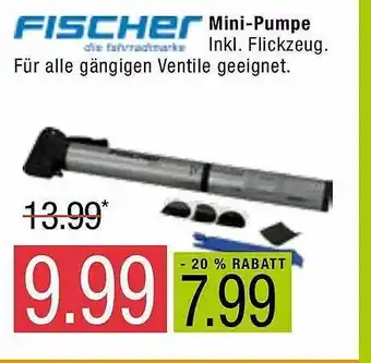 Marktkauf Fischer Mini-pumpe Angebot