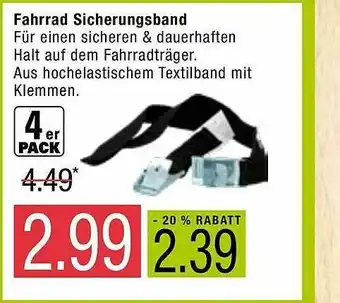 Marktkauf Fahrrad Sicherungsband Angebot