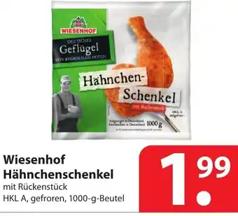 Famila Nord Ost Wiesenhof Hähnchenschenkel 1000g Beutel Angebot