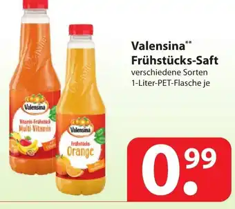 Famila Nord Ost Valensina Frühstücks Saft 1L Angebot