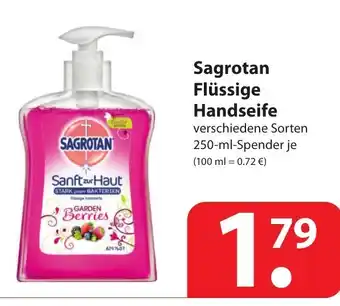 Famila Nord Ost Sagrotan Flüssige Handseife 250ml Angebot