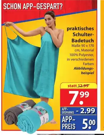 Famila Nord Ost Praktisches Schulter Badetuch Angebot