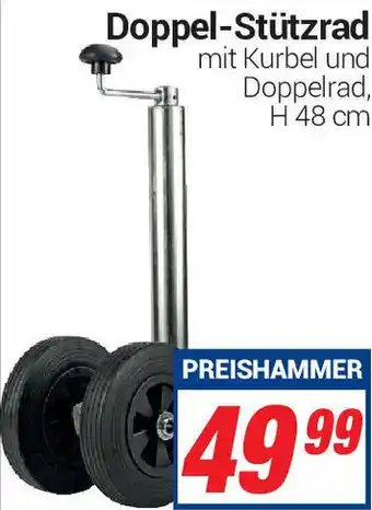 CENTERSHOP Doppel  Stützrad Angebot