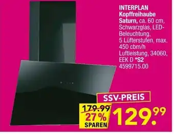 Möbel Boss Interplan Kopffreihaube Saturn Angebot