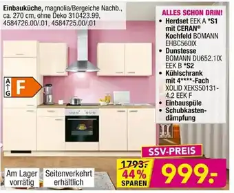 Möbel Boss Einbauküche Angebot