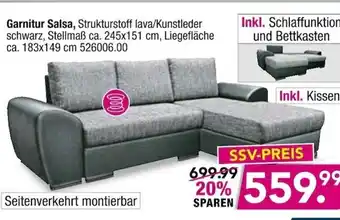 Möbel Boss Garnitur Salsa Angebot