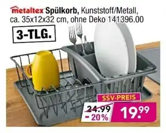 Möbel Boss Metaltex Spülkorb Angebot