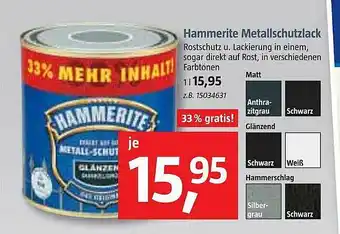 Bauhaus Hammerite Metallschutzlack Angebot