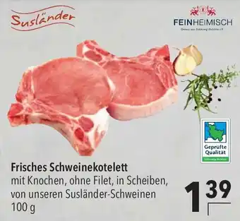 CITTI Markt Frisches Schweinekotelett 100 g Angebot