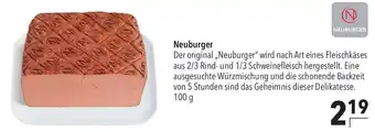 CITTI Markt Neuburger 100 g Angebot