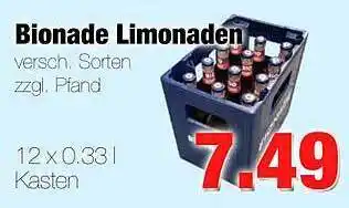 Edeka Scherer Bionade limonaden Angebot