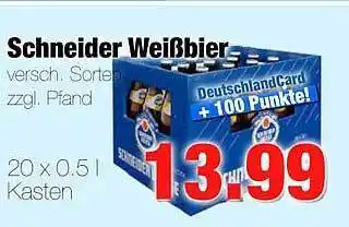 Edeka Scherer Schneider weißbier Angebot