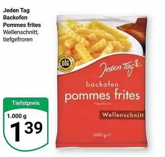 Globus Jeden tag backofen pommes frites Angebot