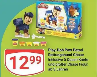 Globus Play-doh paw patrol rettungshund chase Angebot