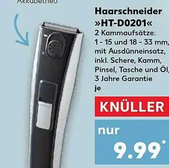 Kaufland Haarschneider „ht-d0201“ Angebot