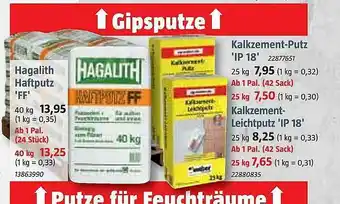 Bauhaus Hagalith Haftputz 'ff' Angebot