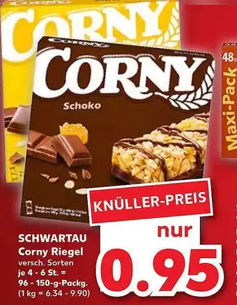 Kaufland Schwartau corny riegel Angebot