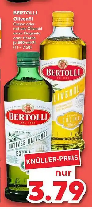 Kaufland Bertolli olivenöl Angebot