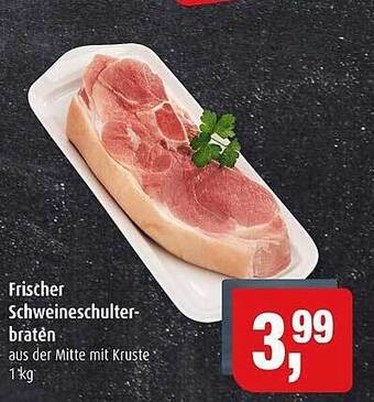 Markant Markt Frischer schweineschulter braten Angebot