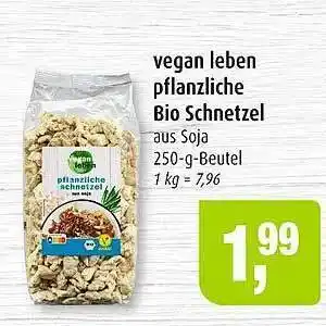 Markant Markt Vegan leben pflanzliche bio schnetzel Angebot