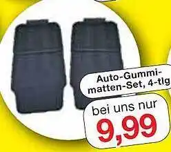 Jawoll Auto-gummimatten-set, 4-tlg Angebot