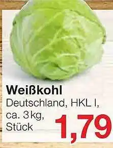 Jawoll Weißkohl Angebot