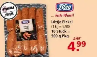 Multi Markt Bley lüttje pinkel Angebot