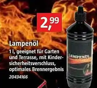 Bauhaus Lampenöl Angebot