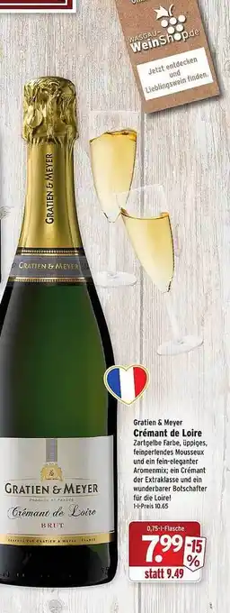 Wasgau Gratien & meyer crémant de loire Angebot