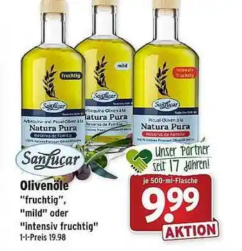 Wasgau Sanlucar olivenöle Angebot