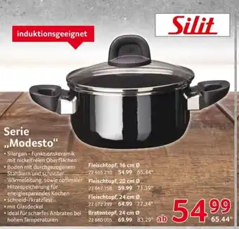 Selgros Silit Serie Modesto Angebot